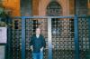 Me in front of a Mosque. Inner Beirut.